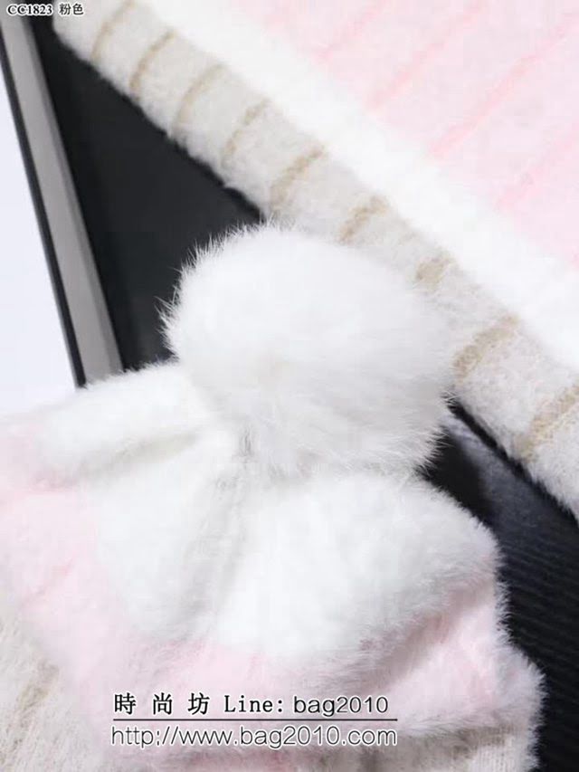 CHANEL香奈兒國外訂單 冬季新款羊絨馬海毛長款圍巾 LLWJ6831